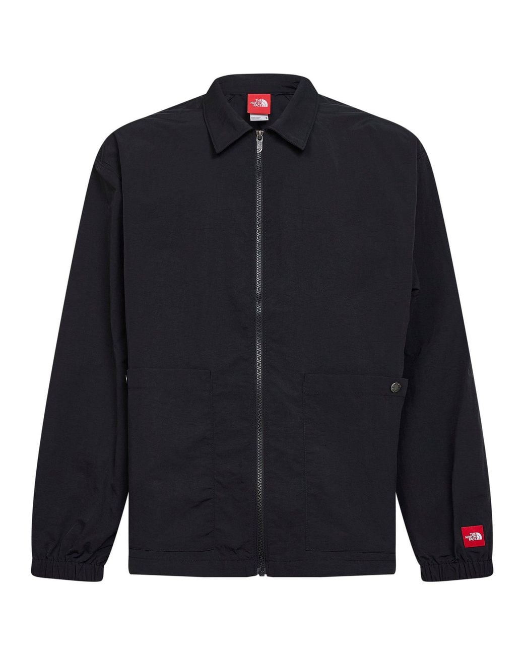 The North Face Blue Nylon Box Shirt Jacket for men
