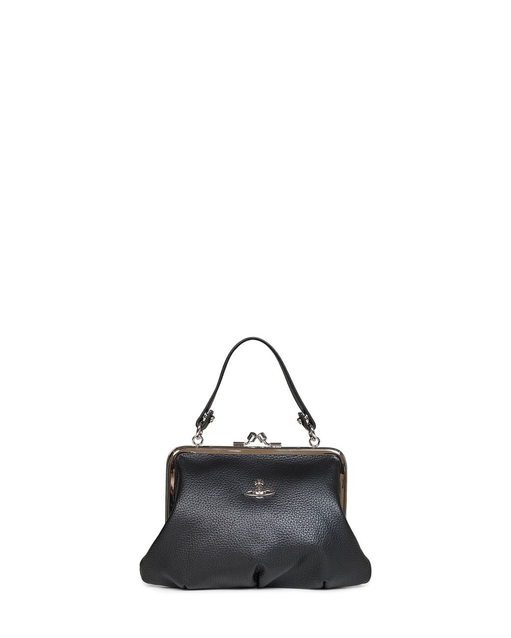 Vivienne Westwood Black Granny Frame Bag <Br
