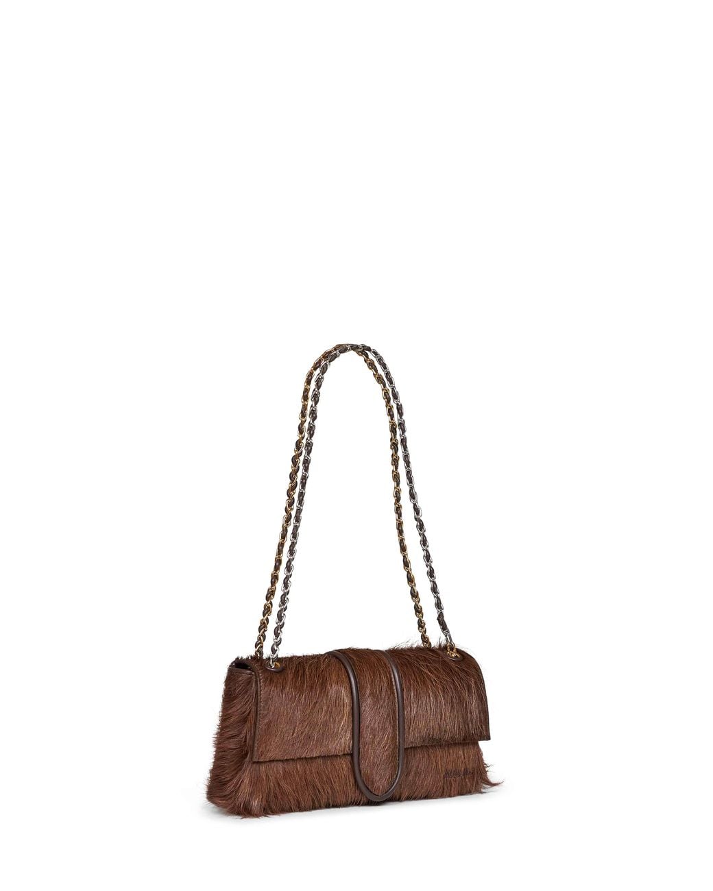 Jacquemus Brown The Chaine Bambino Shoulder Bag