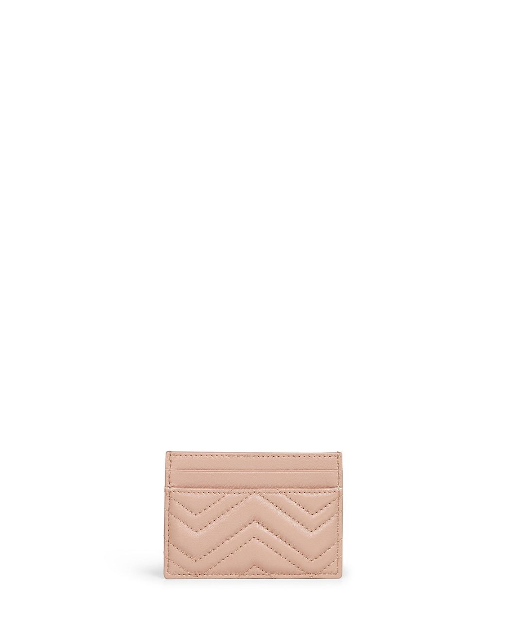 Gucci Pinkish Gg Marmont Card Holder