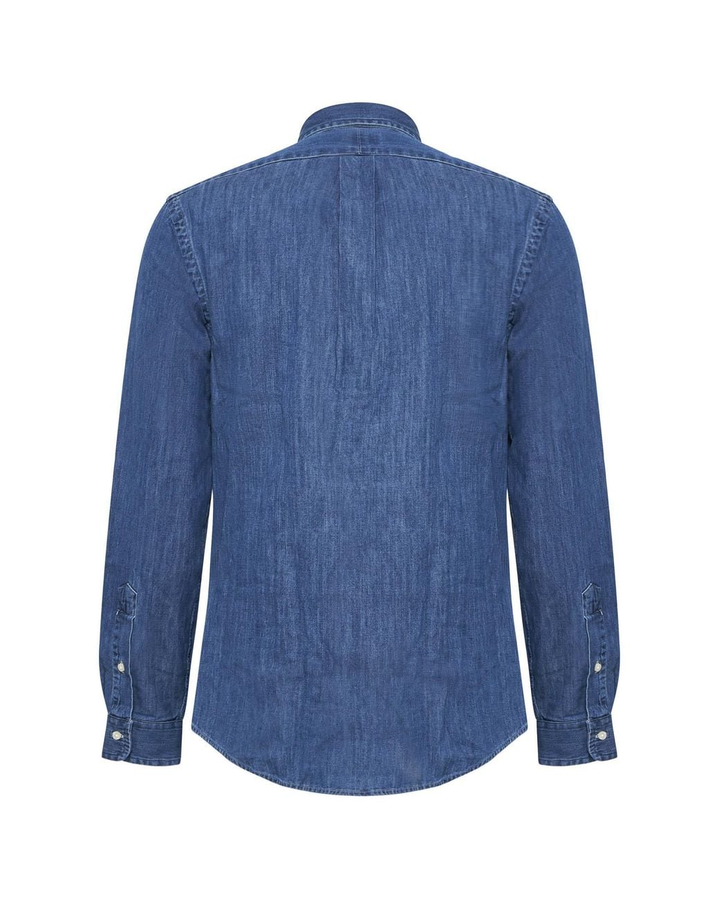 Polo Ralph Lauren Blue Denim Shirt for men