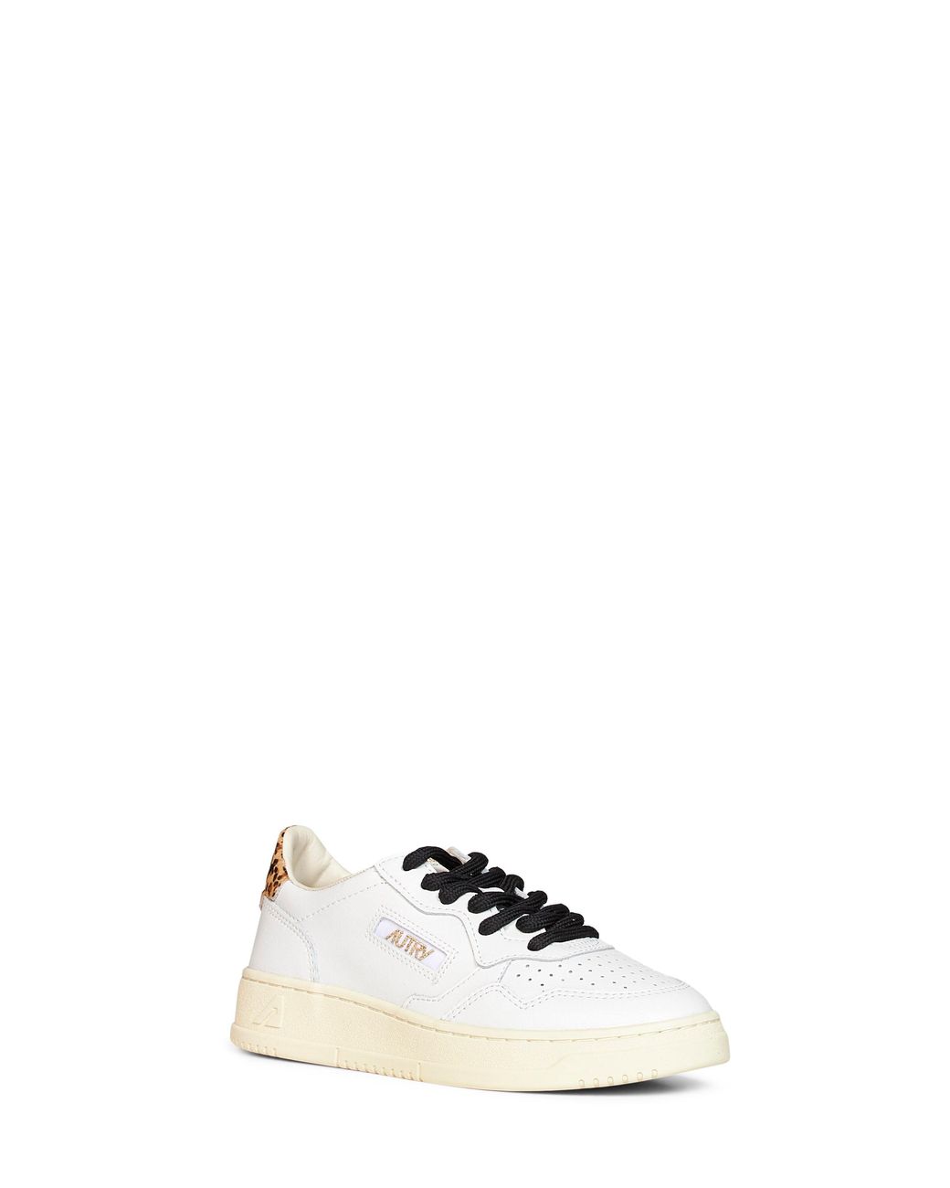 Autry White Leather Medalist Low Sneakers