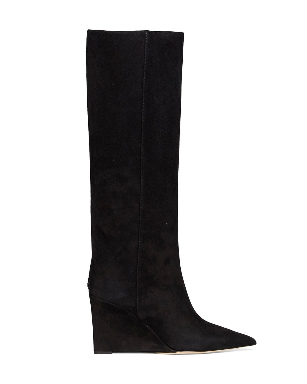 Jimmy Choo Black Suede Blake 85 Knee-High Boots