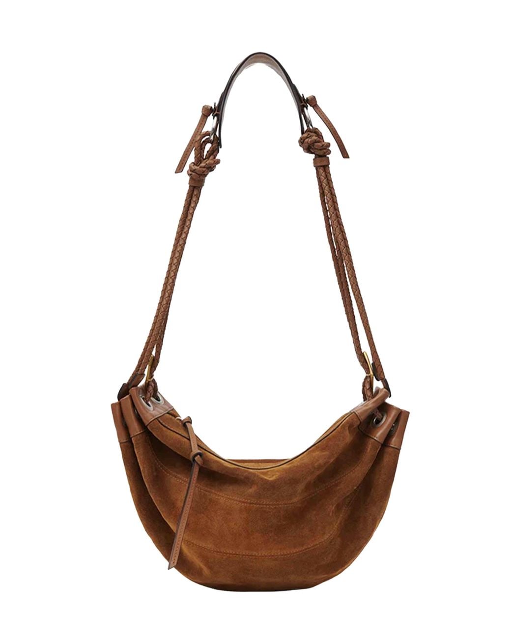 Isabel Marant Brown Cognac Maia Medium Shoulder Bag