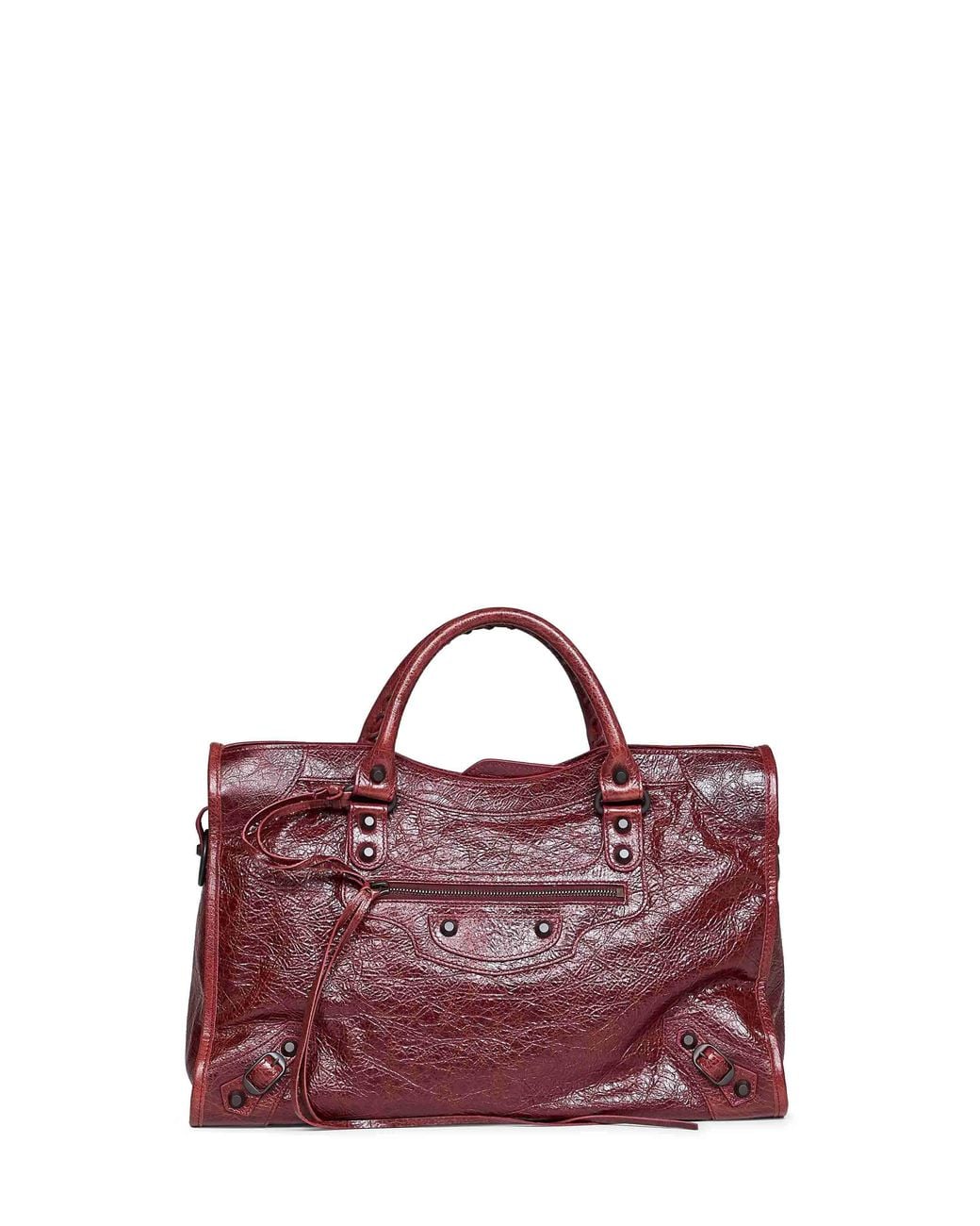 Balenciaga Purple Berry Le City Medium Bag Handbag