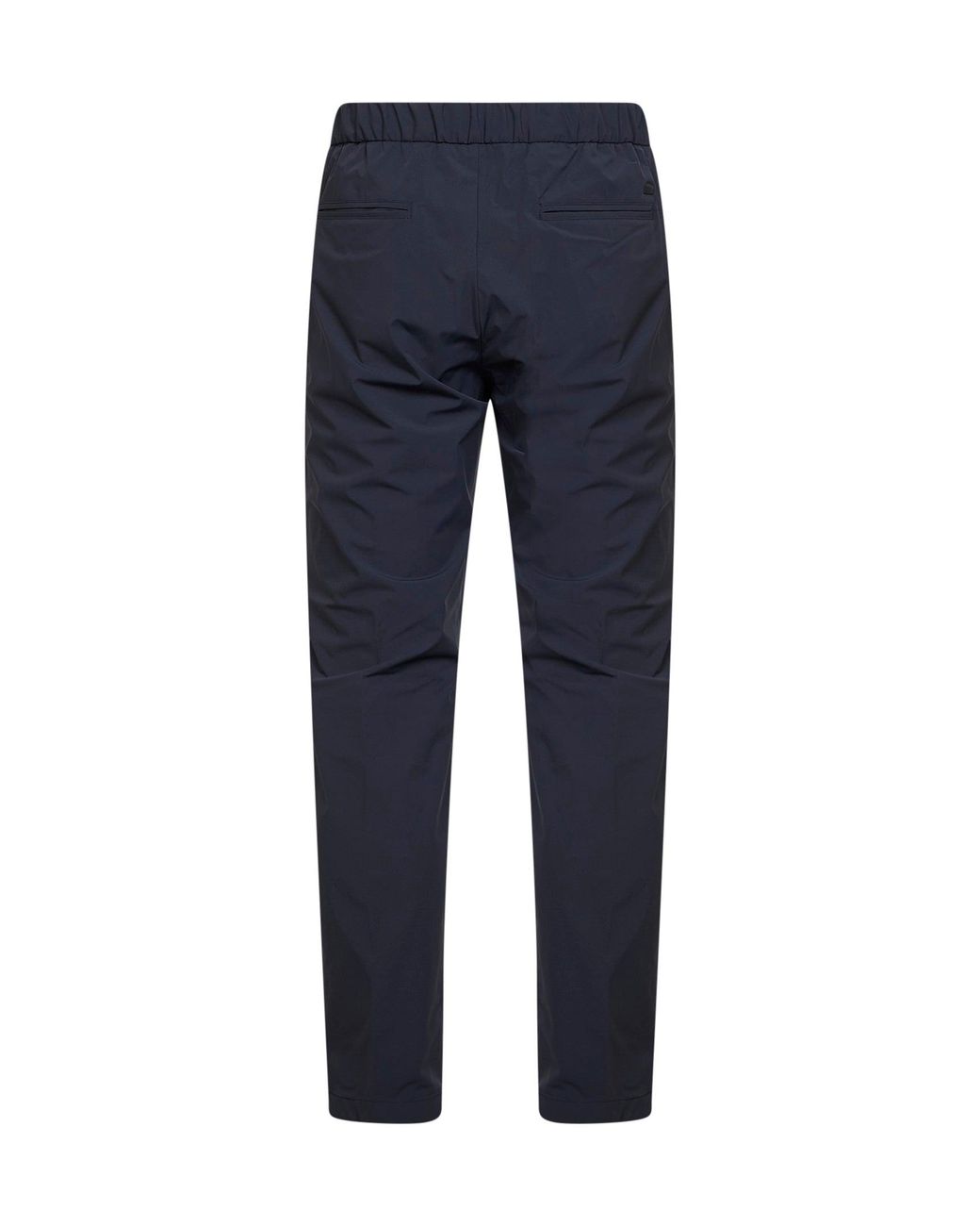 Herno Blue Maestro Nylon Trousers for men
