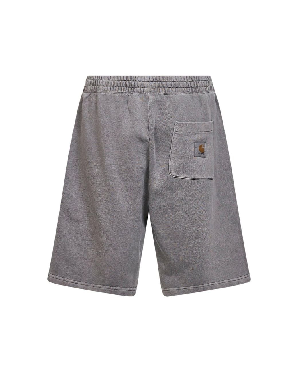 Carhartt Gray Nelson Sweat Shorts for men