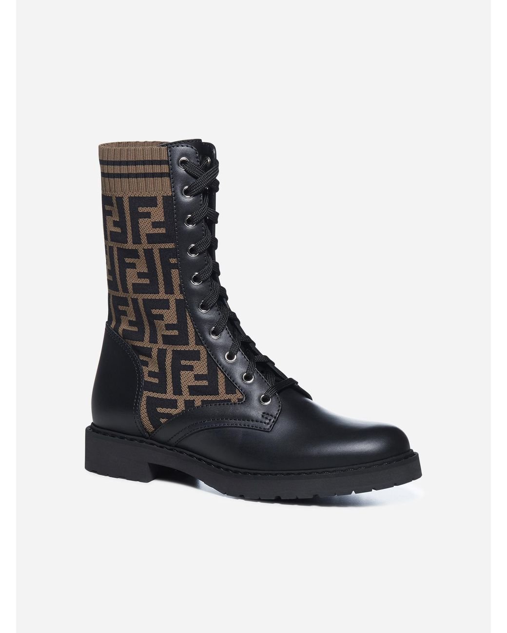 Fendi motif 2024 ankle boots