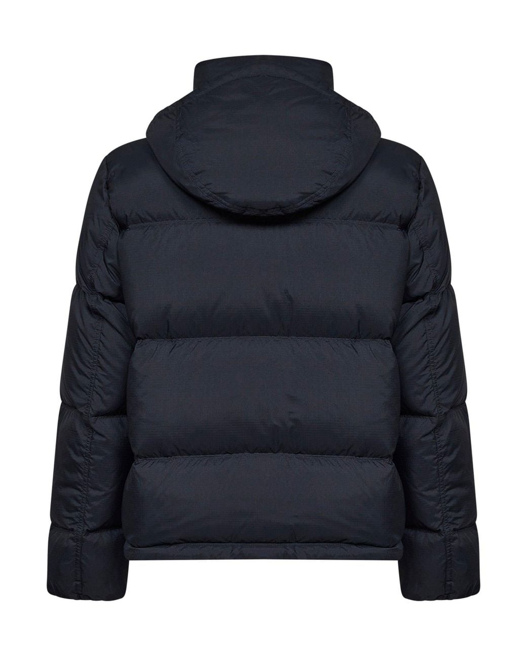 Stone Island Blue Cordura Advanced Fabrics 6.6 Ripstop Nylon Hooded Down Jacket for men