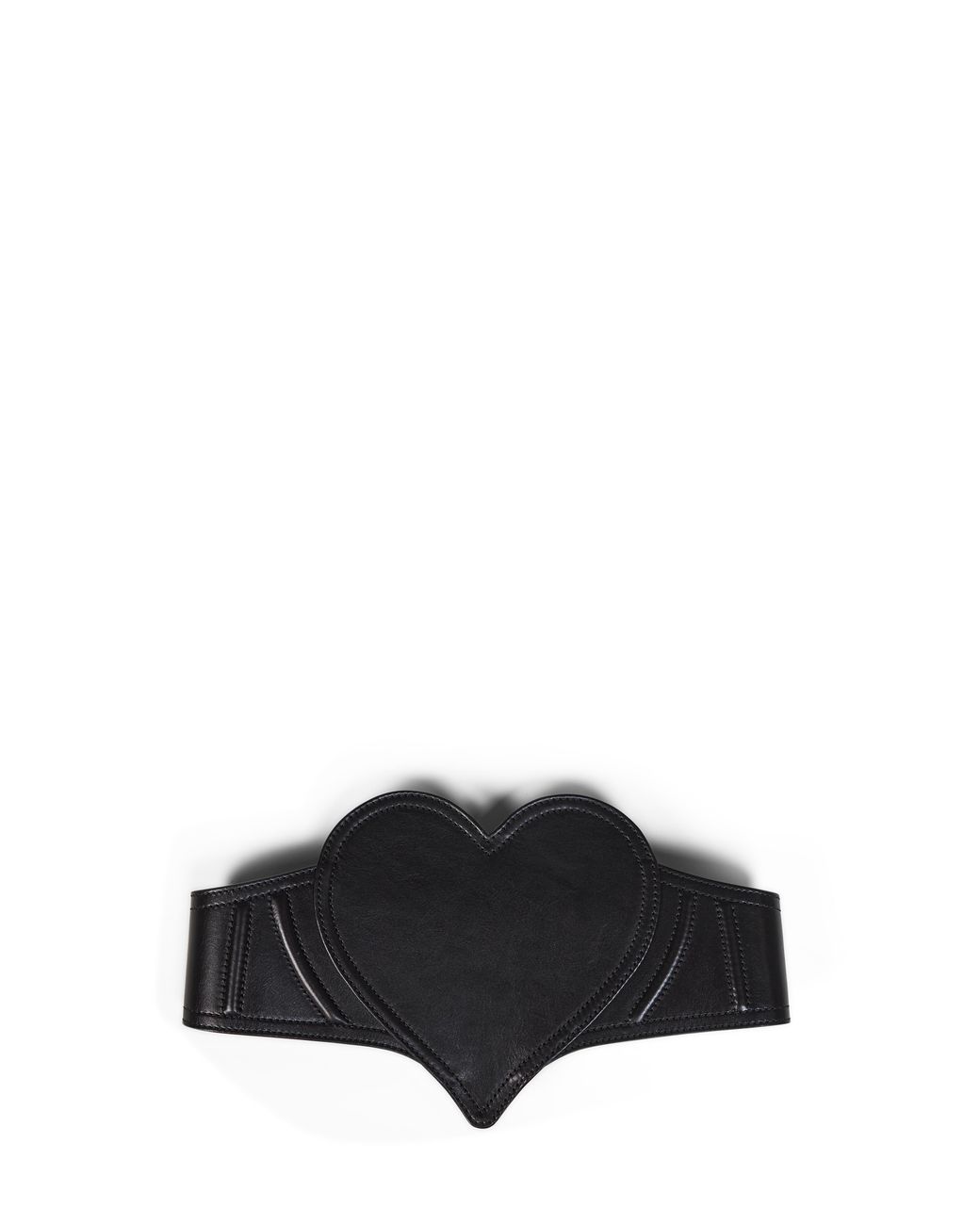 Vivienne Westwood Black Heart Leather Corset Belt<Br