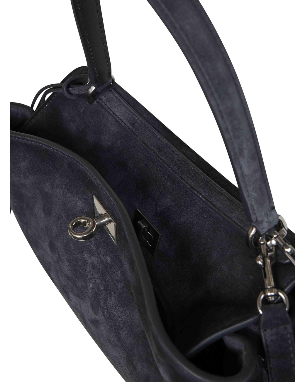 Balenciaga Blue Storm Rodeo Small Handbag
