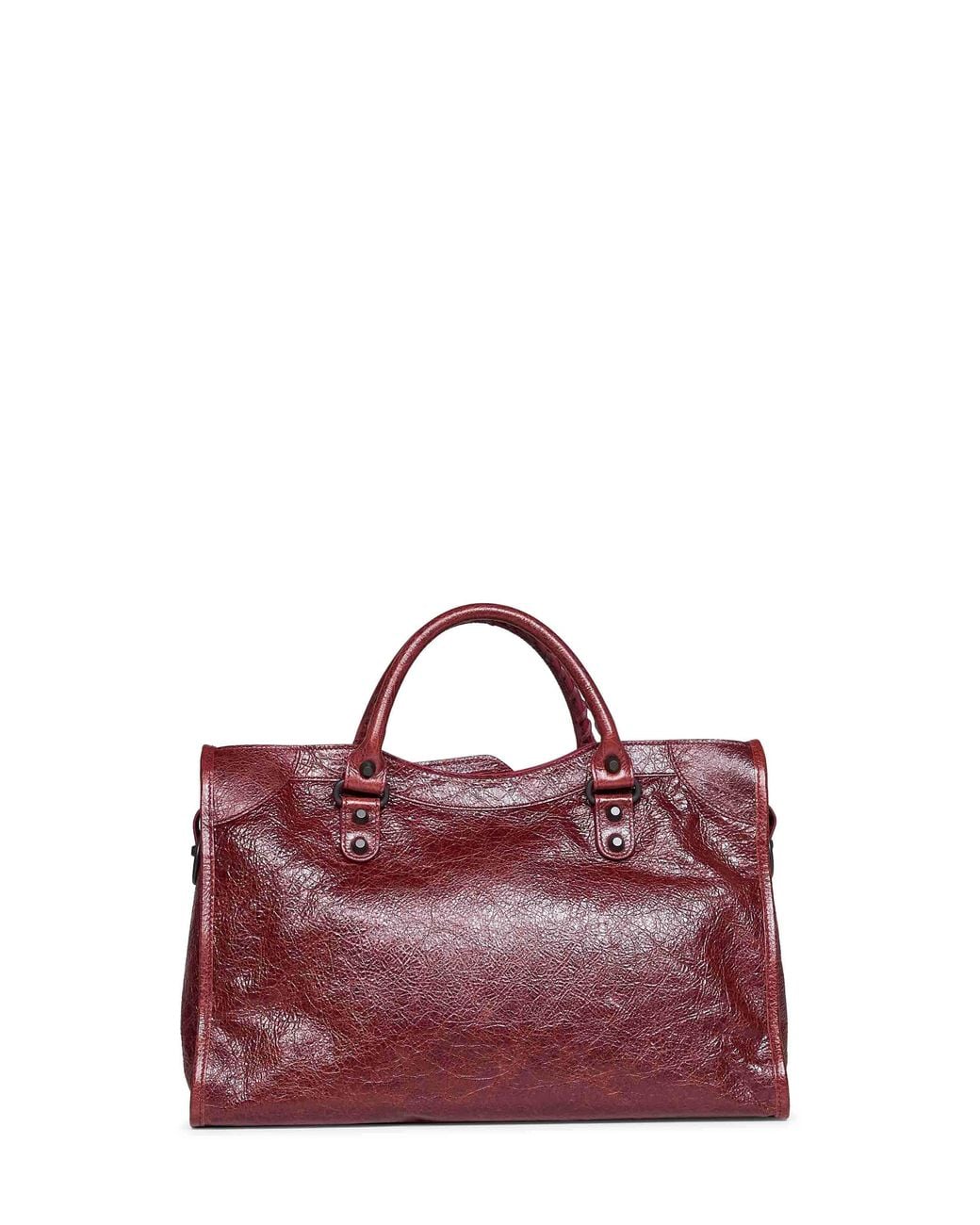 Balenciaga Purple Berry Le City Medium Bag Handbag