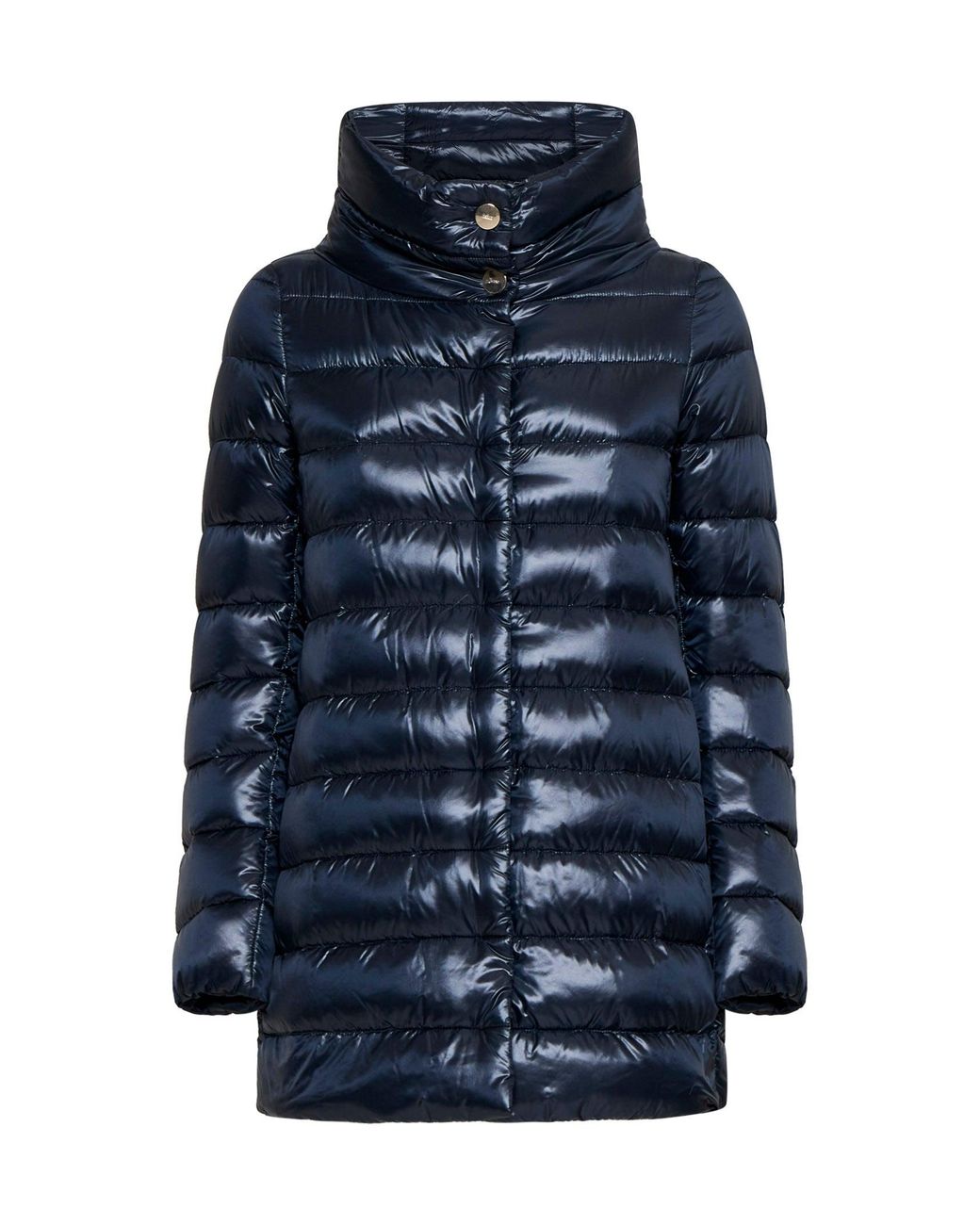 Herno Icons Blue Amelia Quilted Nylon Down Jacket