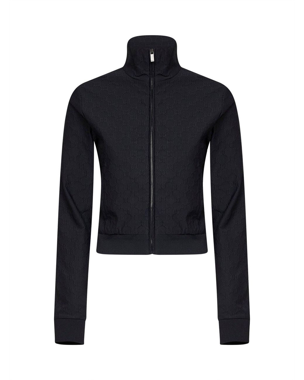 Giacca Con Zip di Gucci in Blue