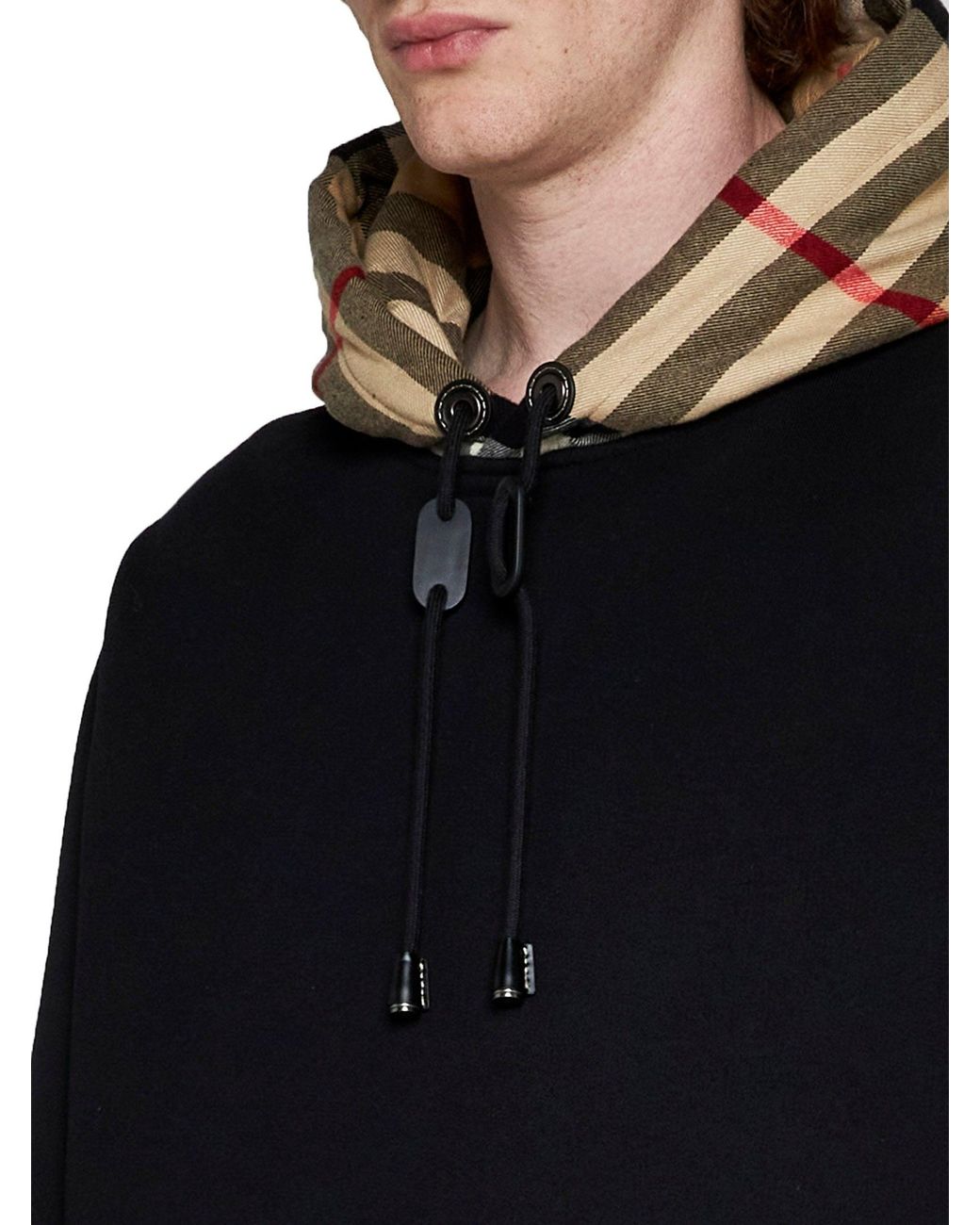 Burberry Black Hoodies for men