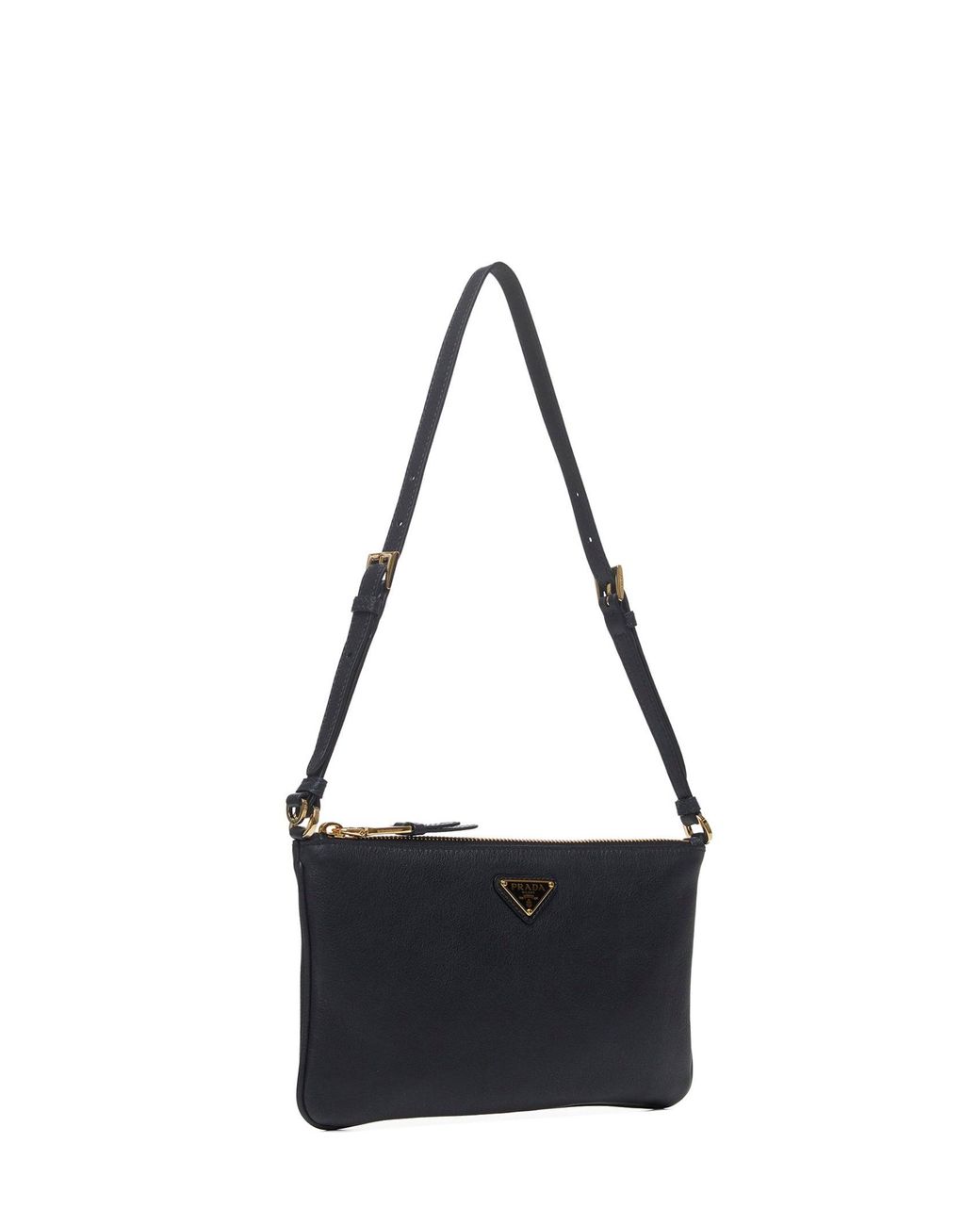 Borsa A Spalla Nera di Prada in Black