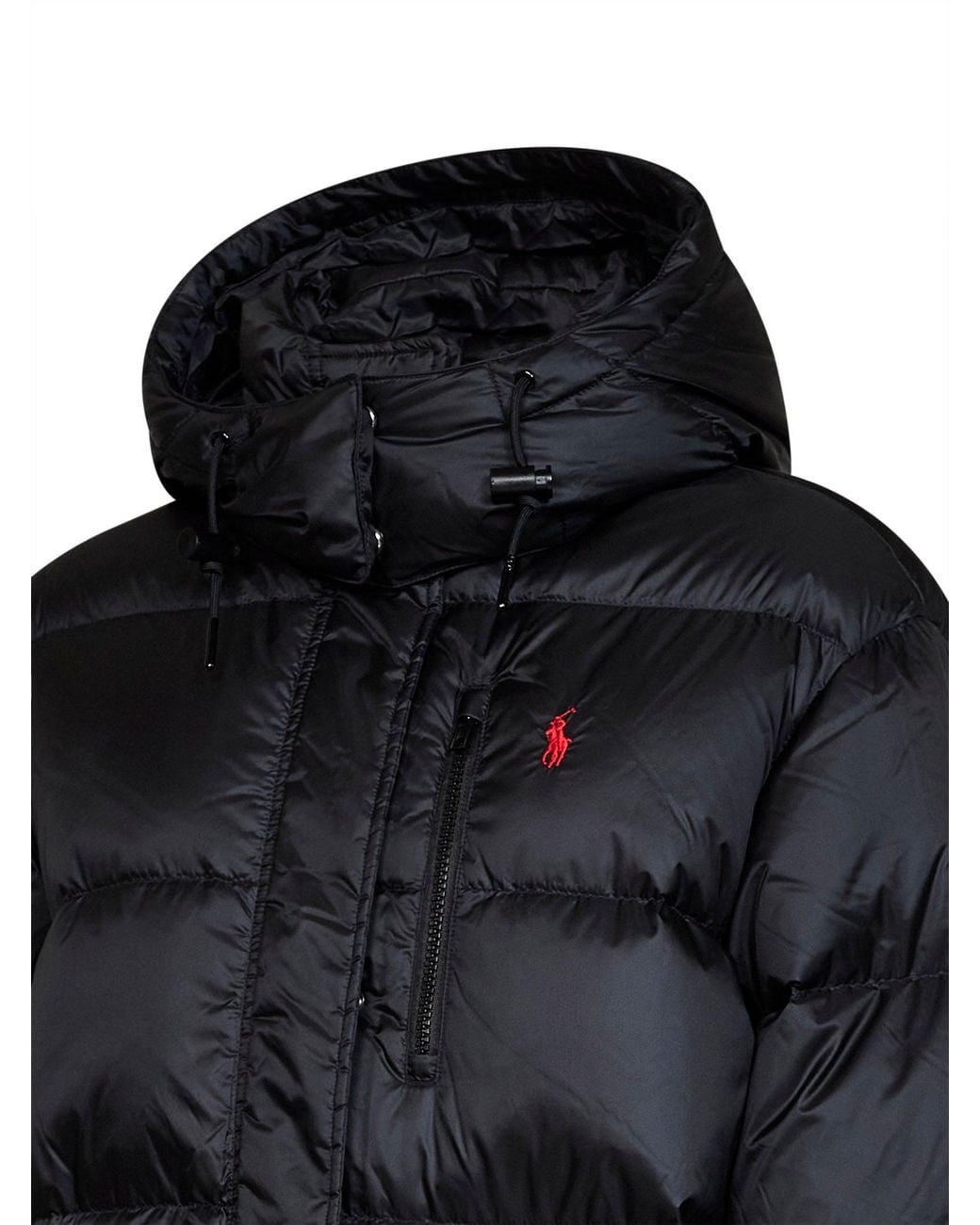 Polo Ralph Lauren Black Padded Hooded Jacket