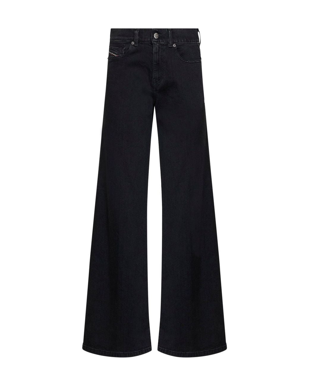 DIESEL Blue Comfort Denim Flare Medium Waist 1978 D-Akemi Jeans
