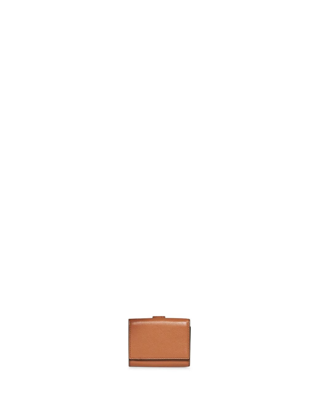 Chloé White Chloé Mustang Paddington Mini Tri-Fold Wallet