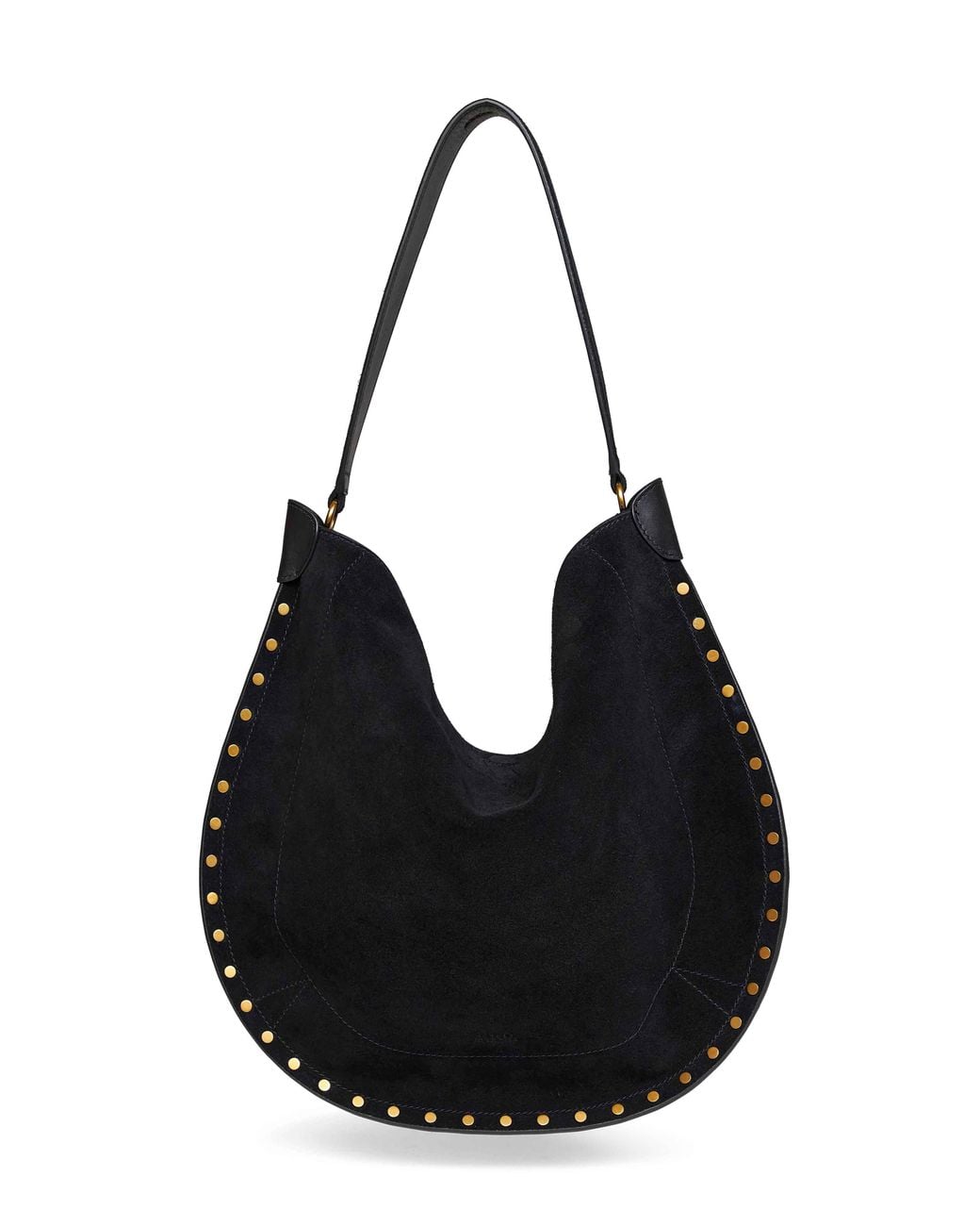 Isabel Marant Black Oskan Hobo Soft Shoulder Bag