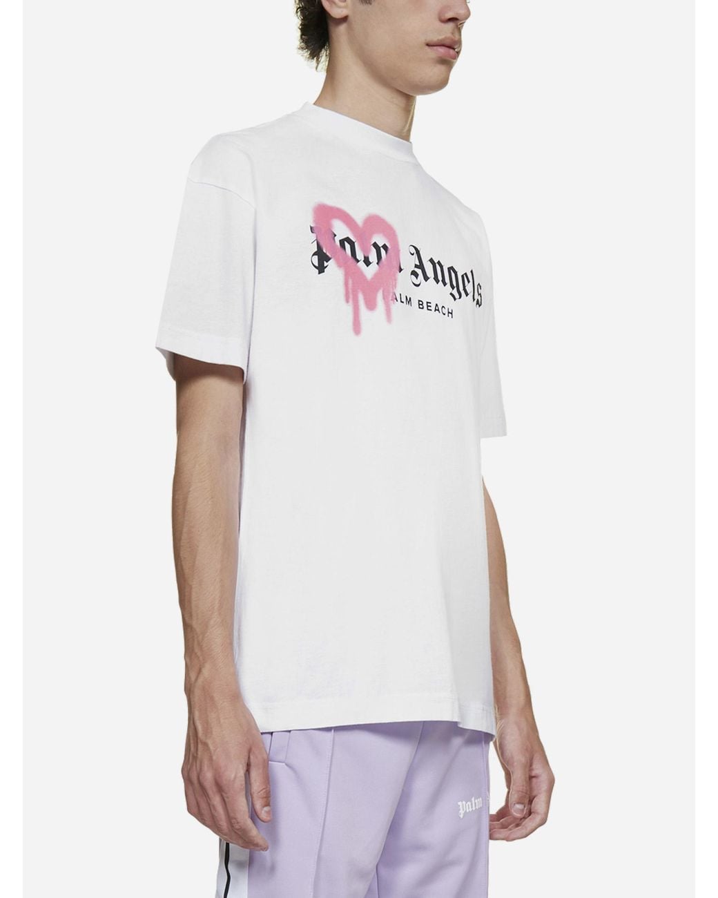 pink palm angels shirt womens