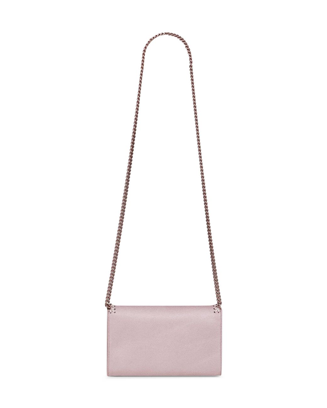 Stella McCartney Pink Shell Falabella Wallet Crossbody Bag