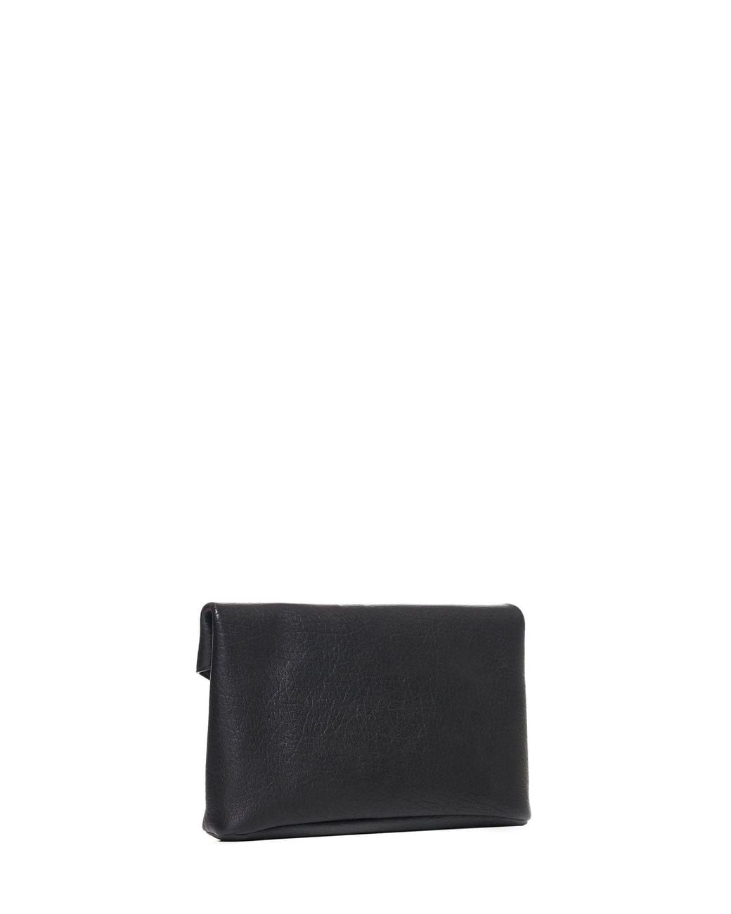 Saint Laurent White Ysl Large Pouch for men