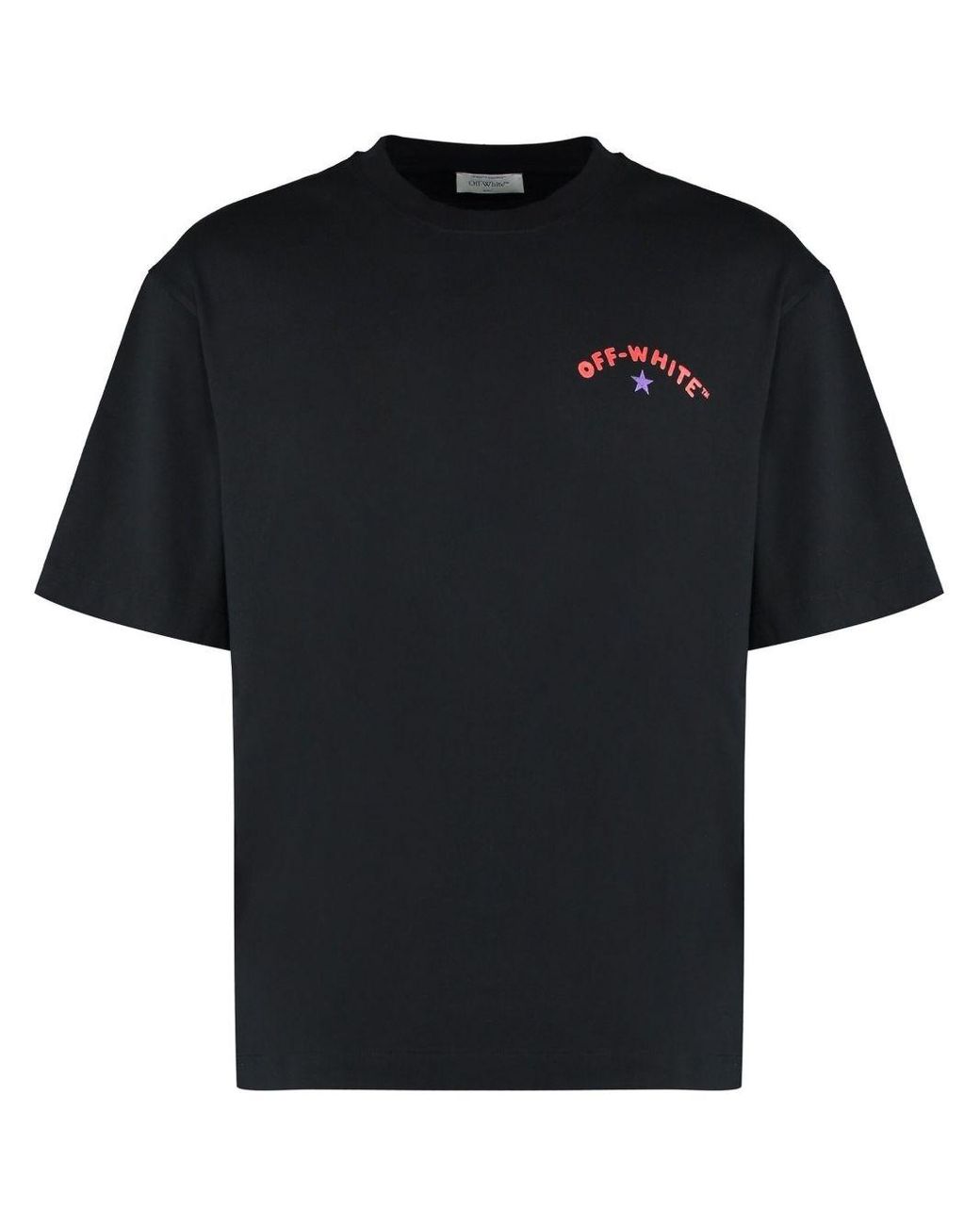 【関税込み】Off-White ブラック Starry Arrow Tシャツ off-white-co-virgil-abloh-