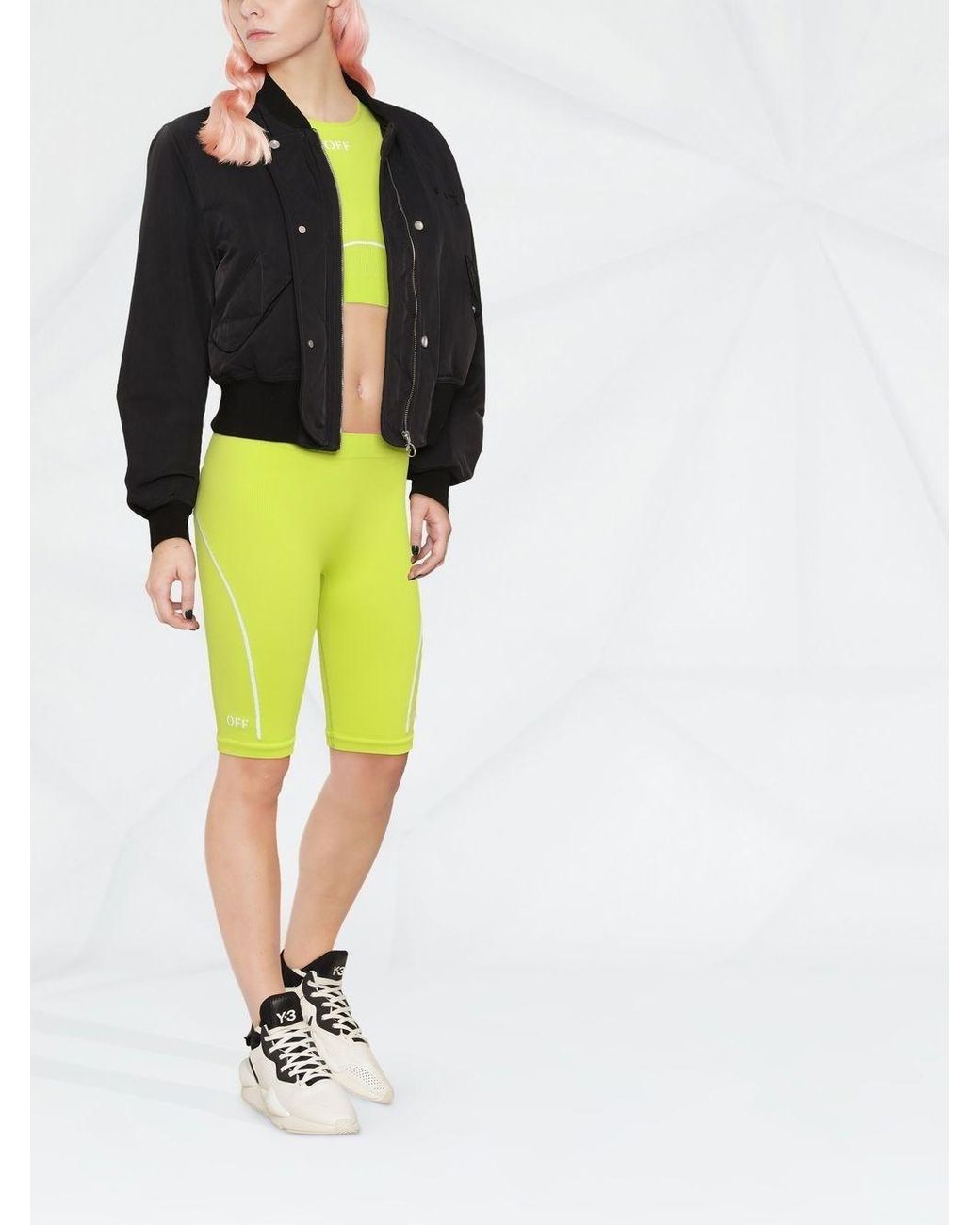 o Virgil Abloh Synthetic LEGGINGS Biker 