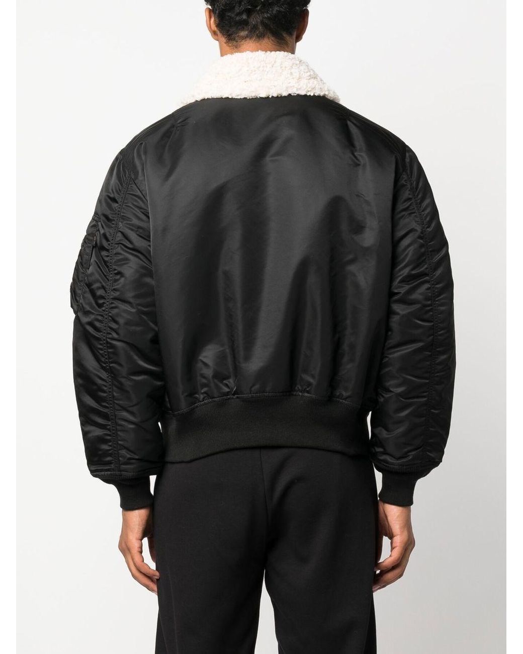 送料無料の通販 Neil Barrett X Alpha Industries Ma-1 Bomber Jacket in Black ジャケット・アウター