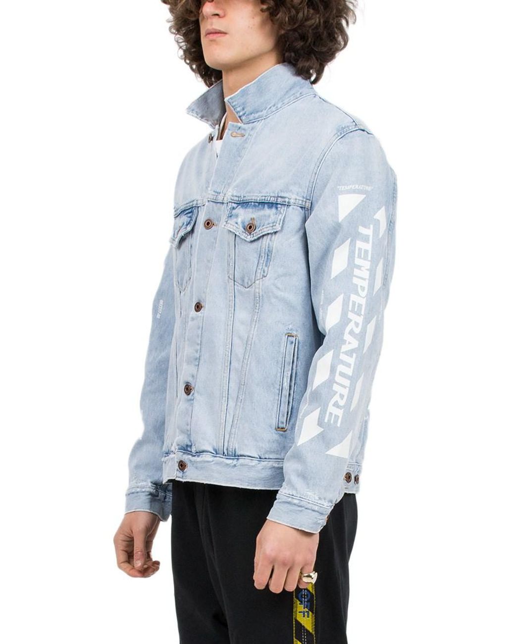 Virgil Abloh Temperature Denim Jacket 
