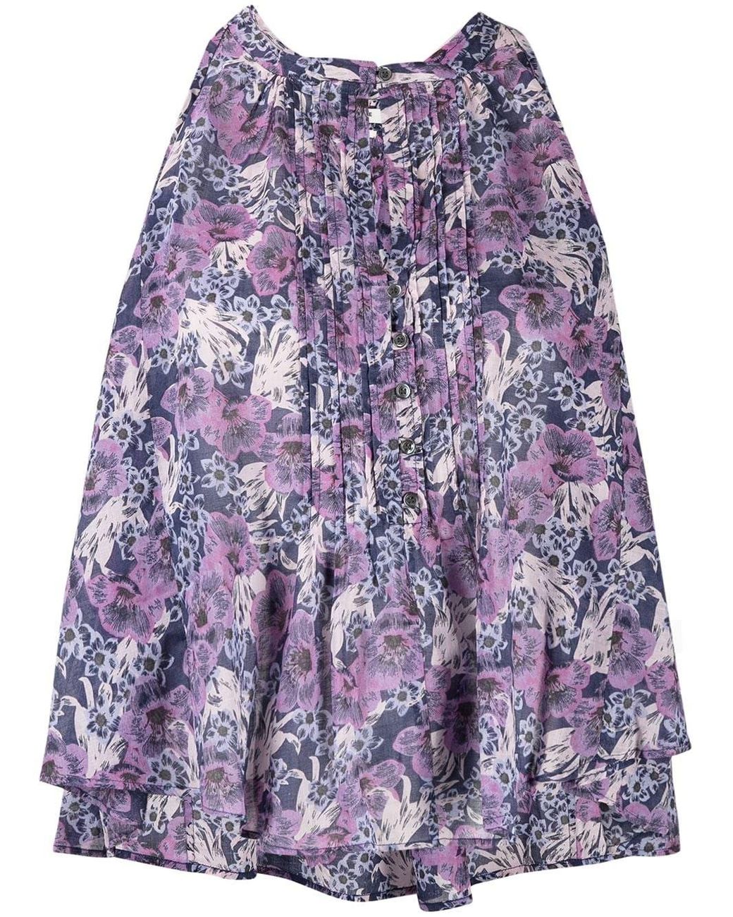 isabel marant etoile violette blouse