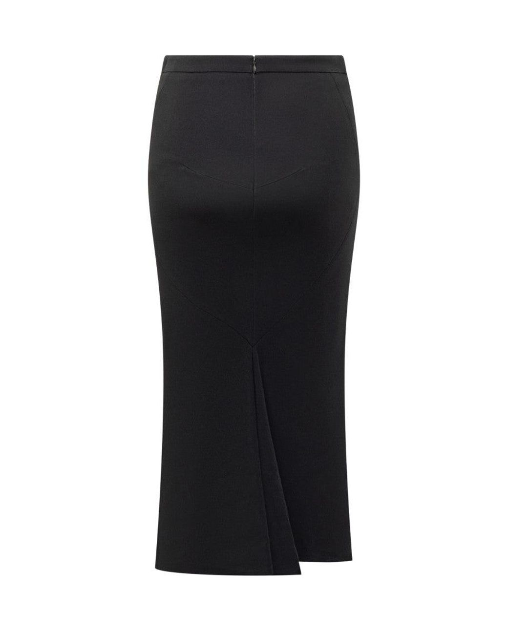 Givenchy Black Chic Mini Skirt