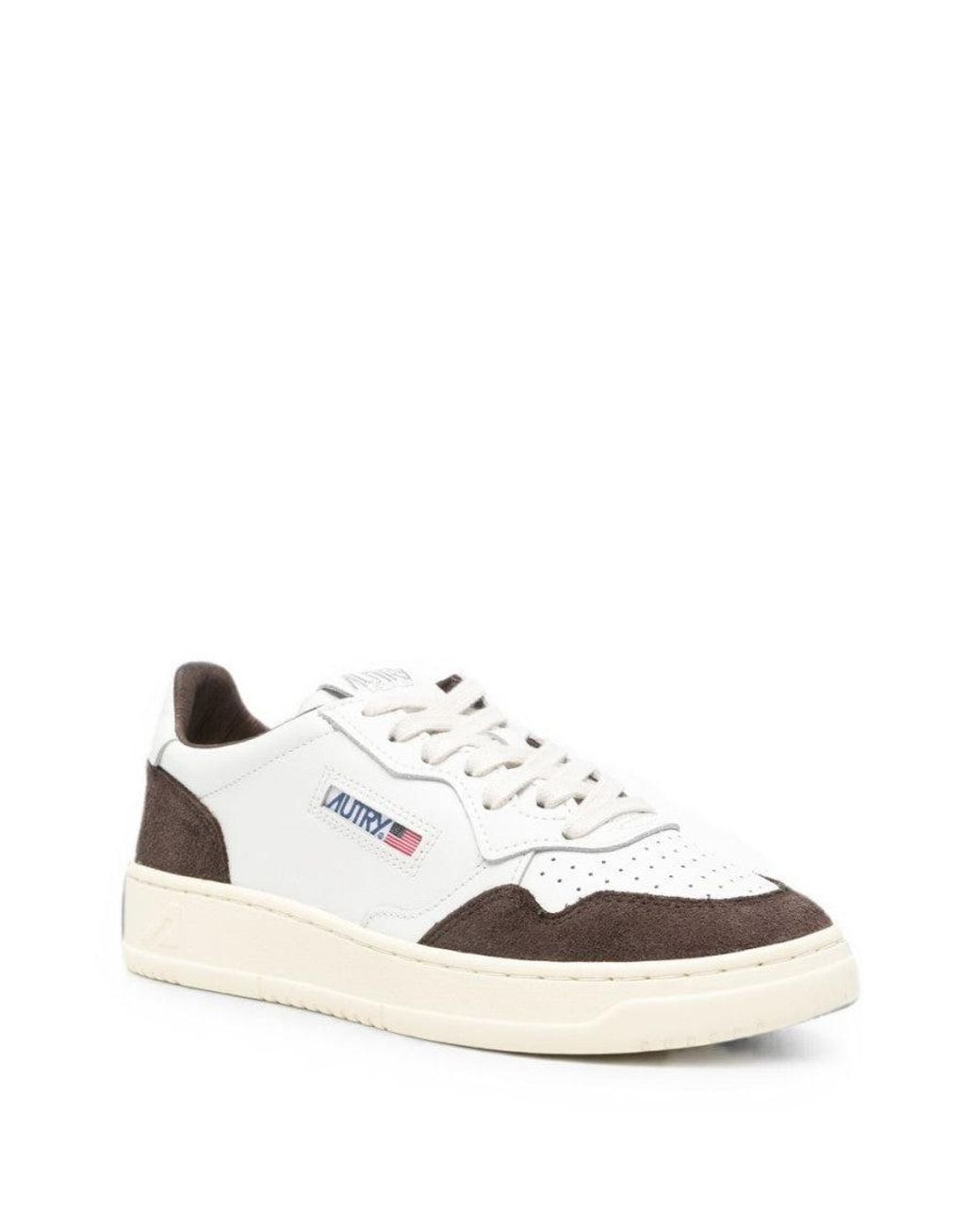 Autry White Color Block Sneakers