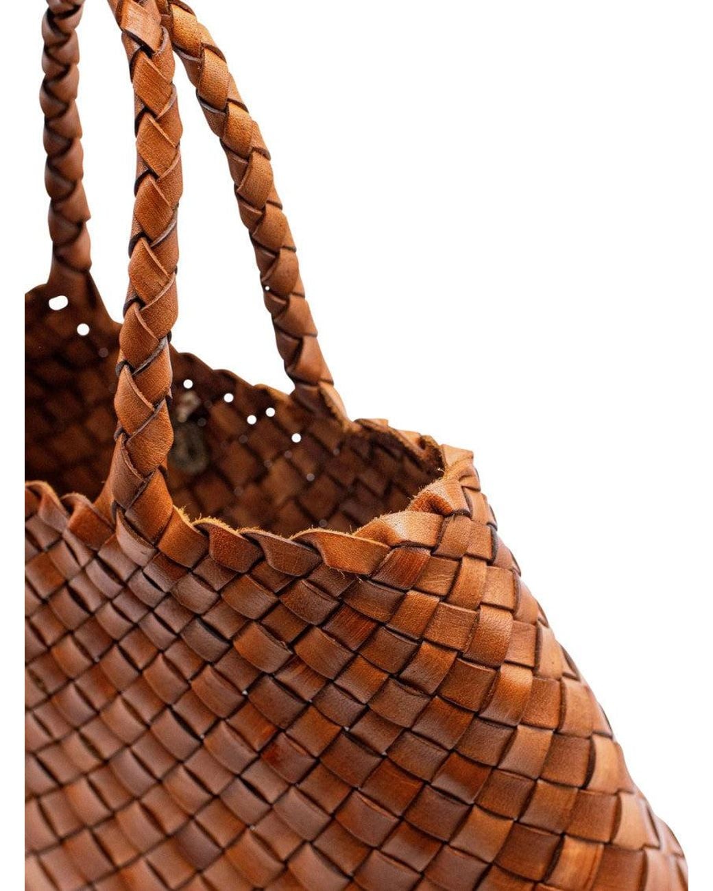 Dragon Diffusion Brown Santa Shoulder Bag