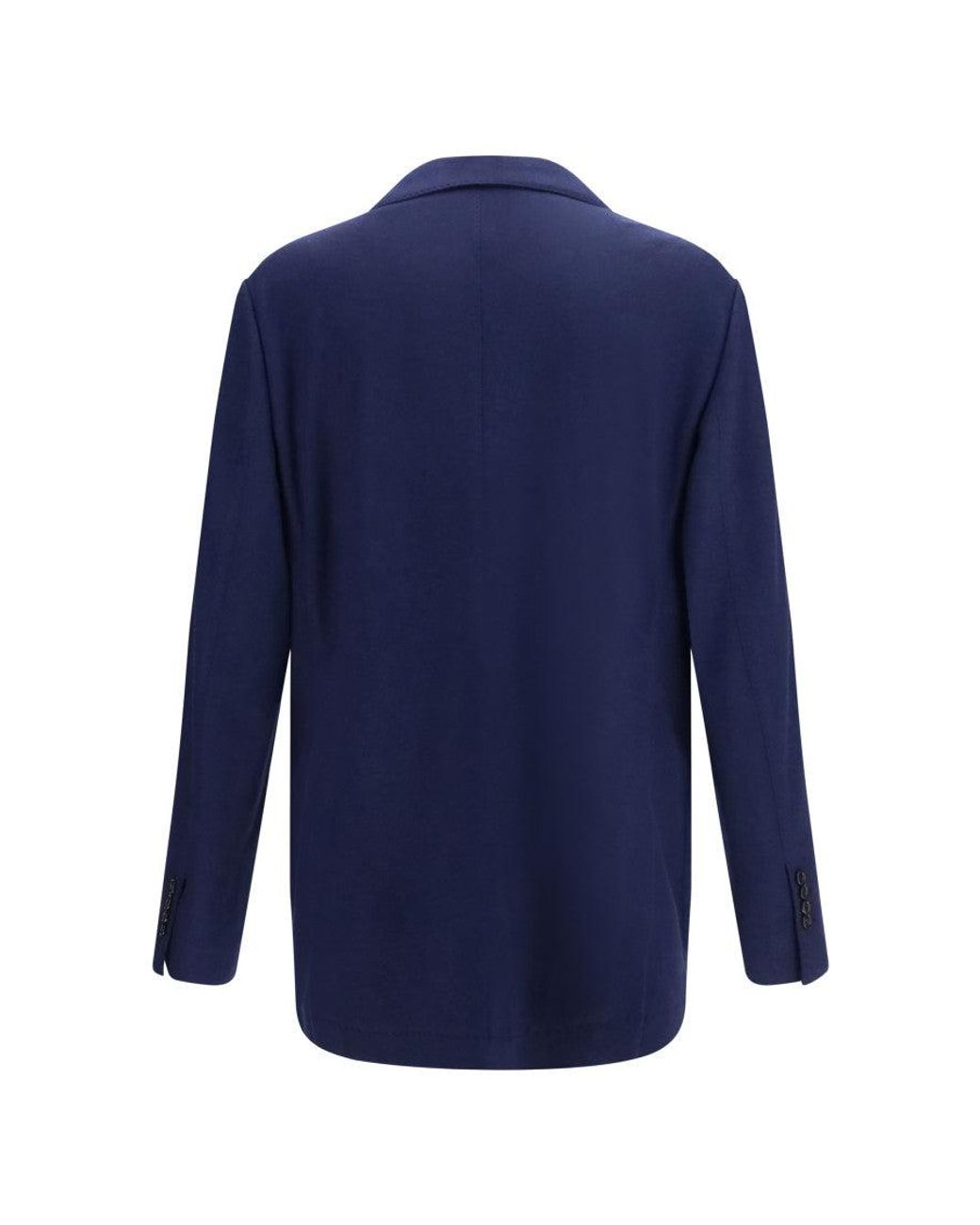 Brunello Cucinelli Blue Cashmere Jacket for men