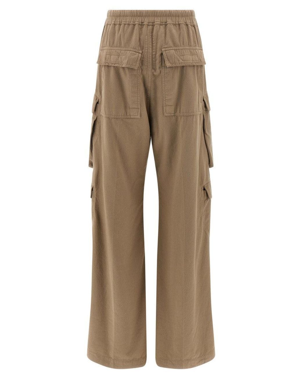 Rick Owens Natural 'Double Cargo Jumbo Belas' Pants