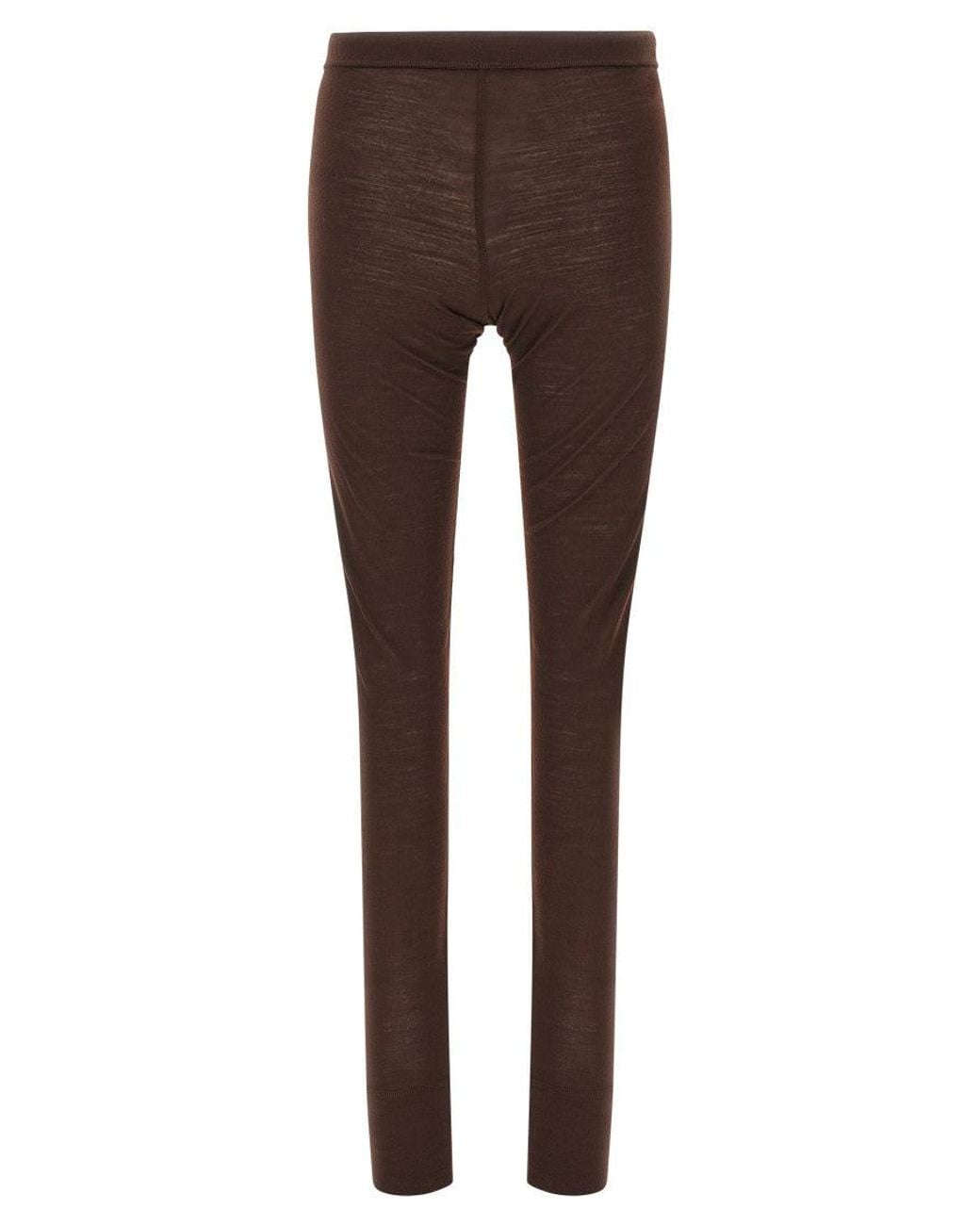 Jil Sander Brown '029' Leggings
