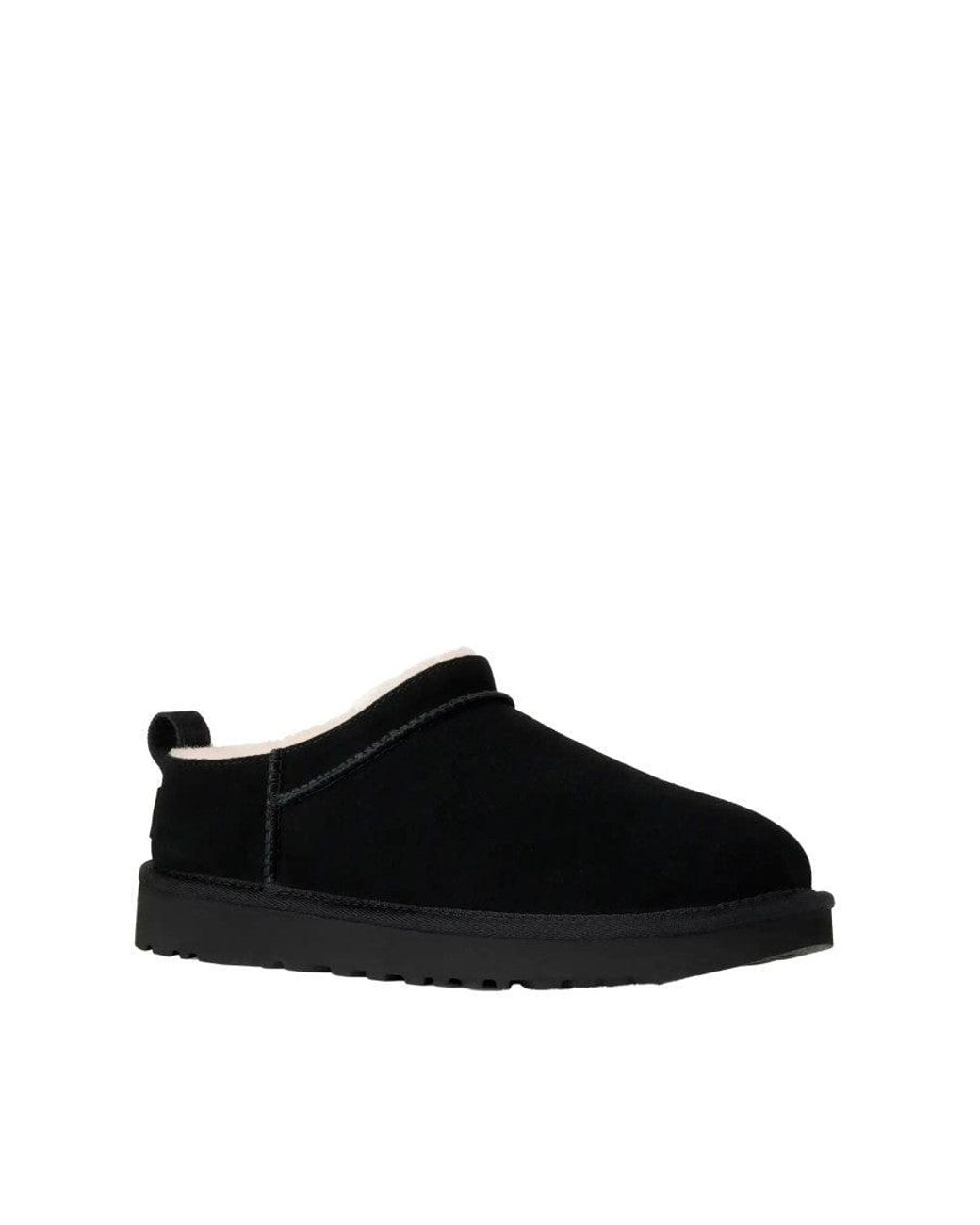 Ugg Black Solid Classic Boot for men