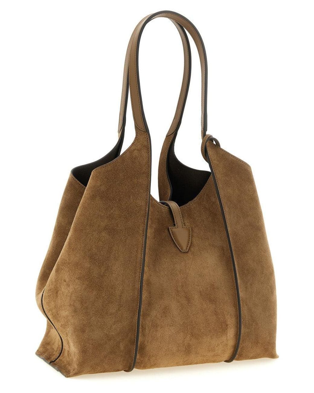 Tod's Brown T Timeless Small Tote