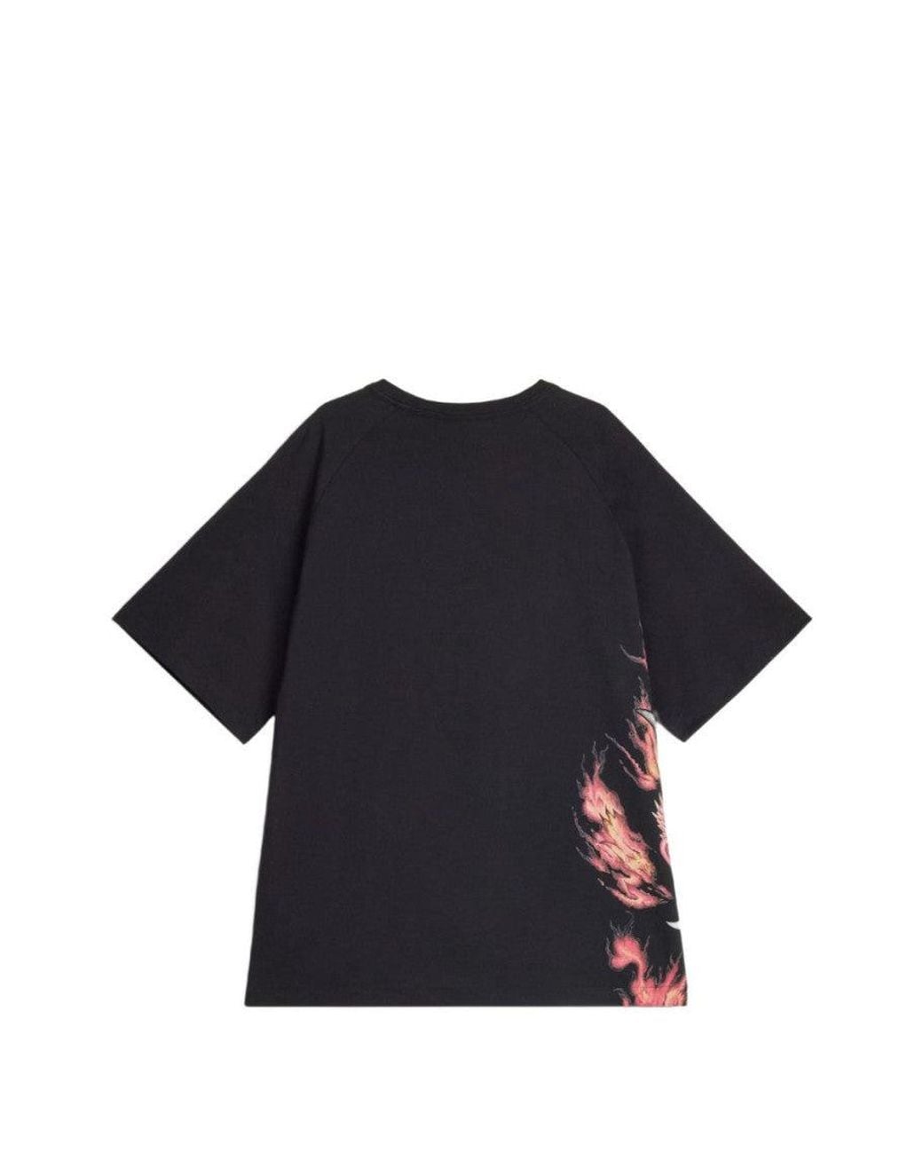 Y-3 Blue Crew Neck T-Shirt for men