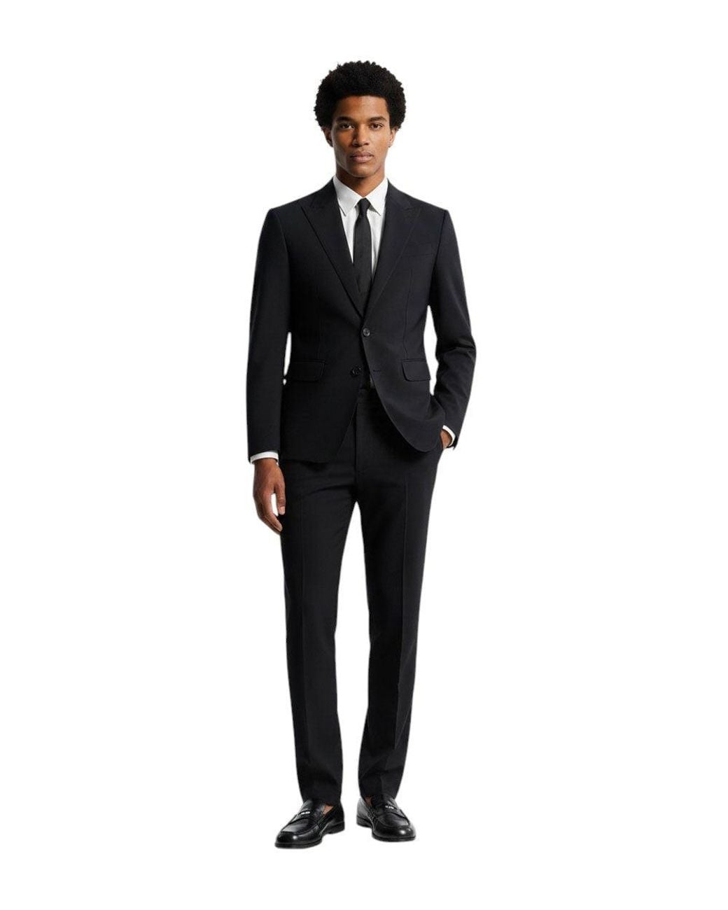 DSquared² Blue Peaked Lapel Suit for men