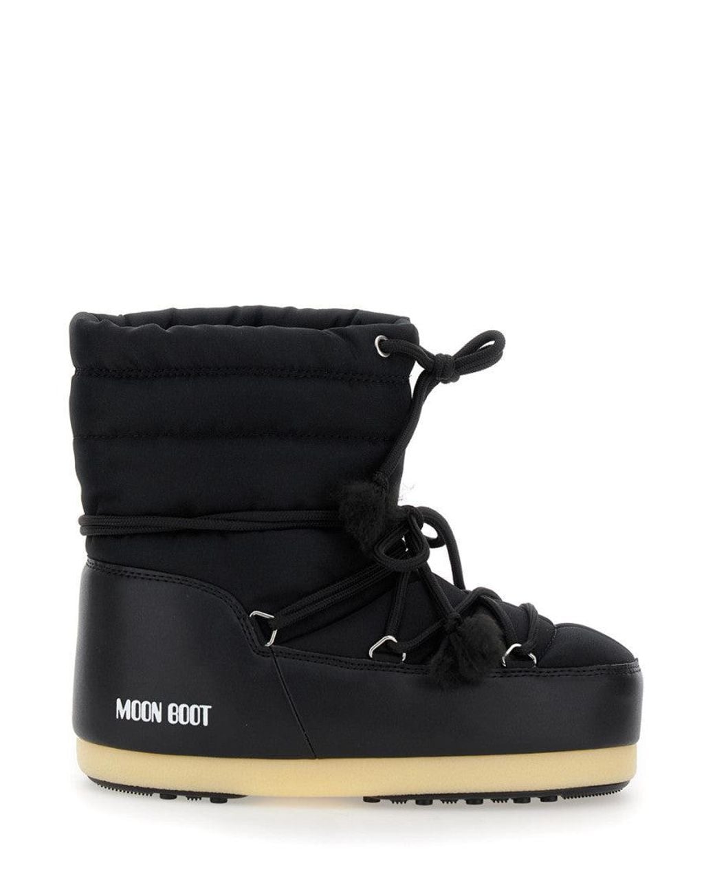 Moon Boot Black Classic Boots for men