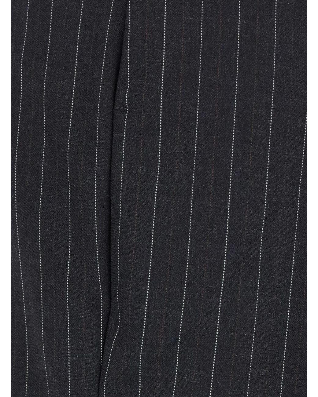 Semicouture Blue Regular Flat Front Pants