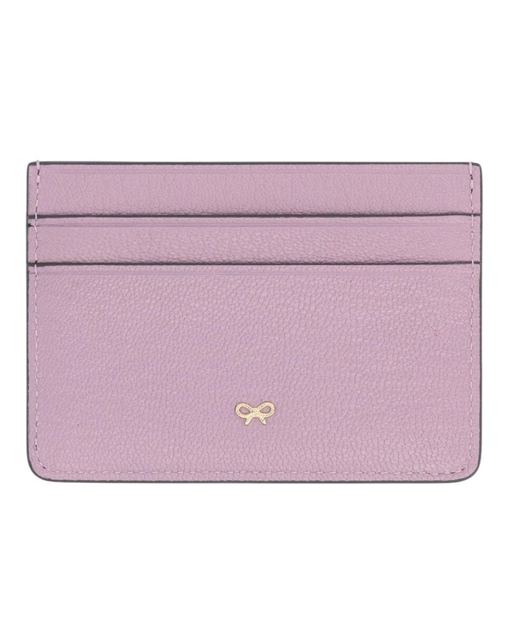Anya Hindmarch Pink Eyes Solid Wallet