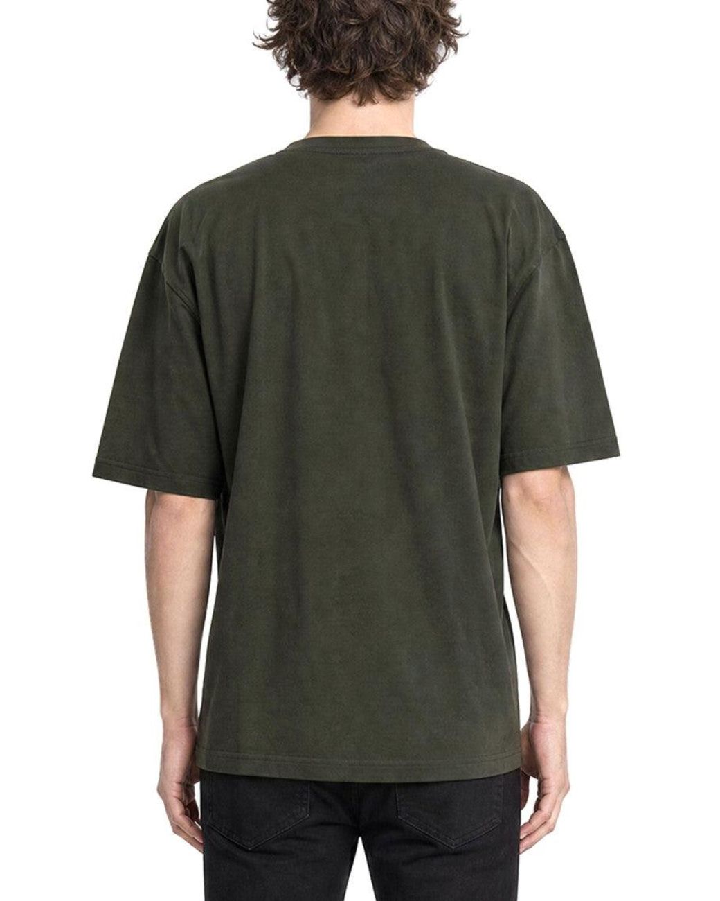 DSquared² Green Loose Logo T-Shirt for men