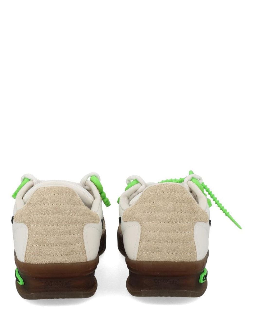 Off-White c/o Virgil Abloh Green Arrow Low-Top Sneakers