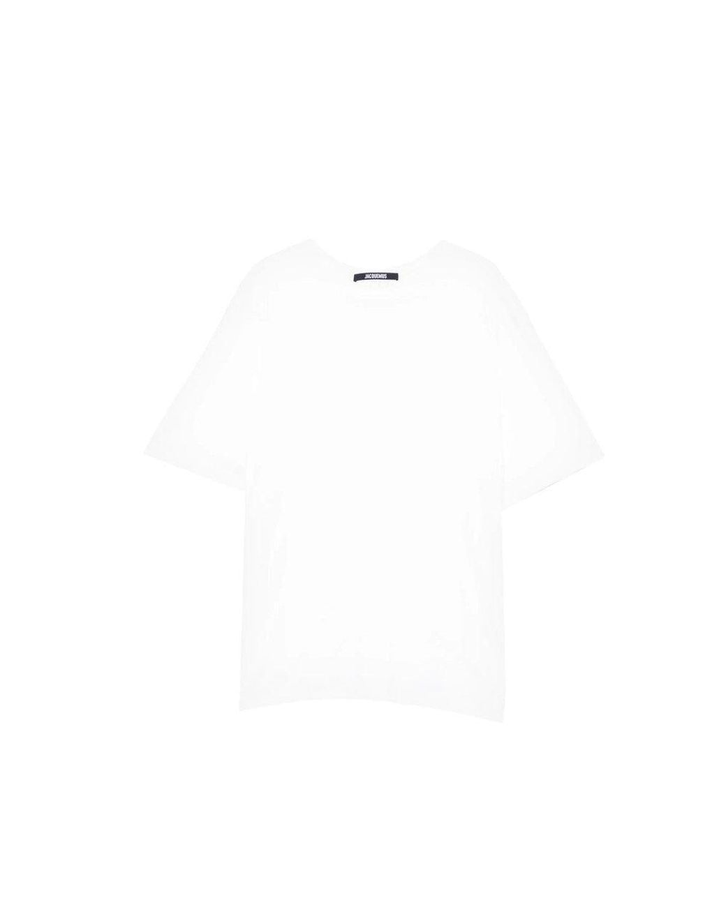 Jacquemus Black Round Neck T-Shirt
