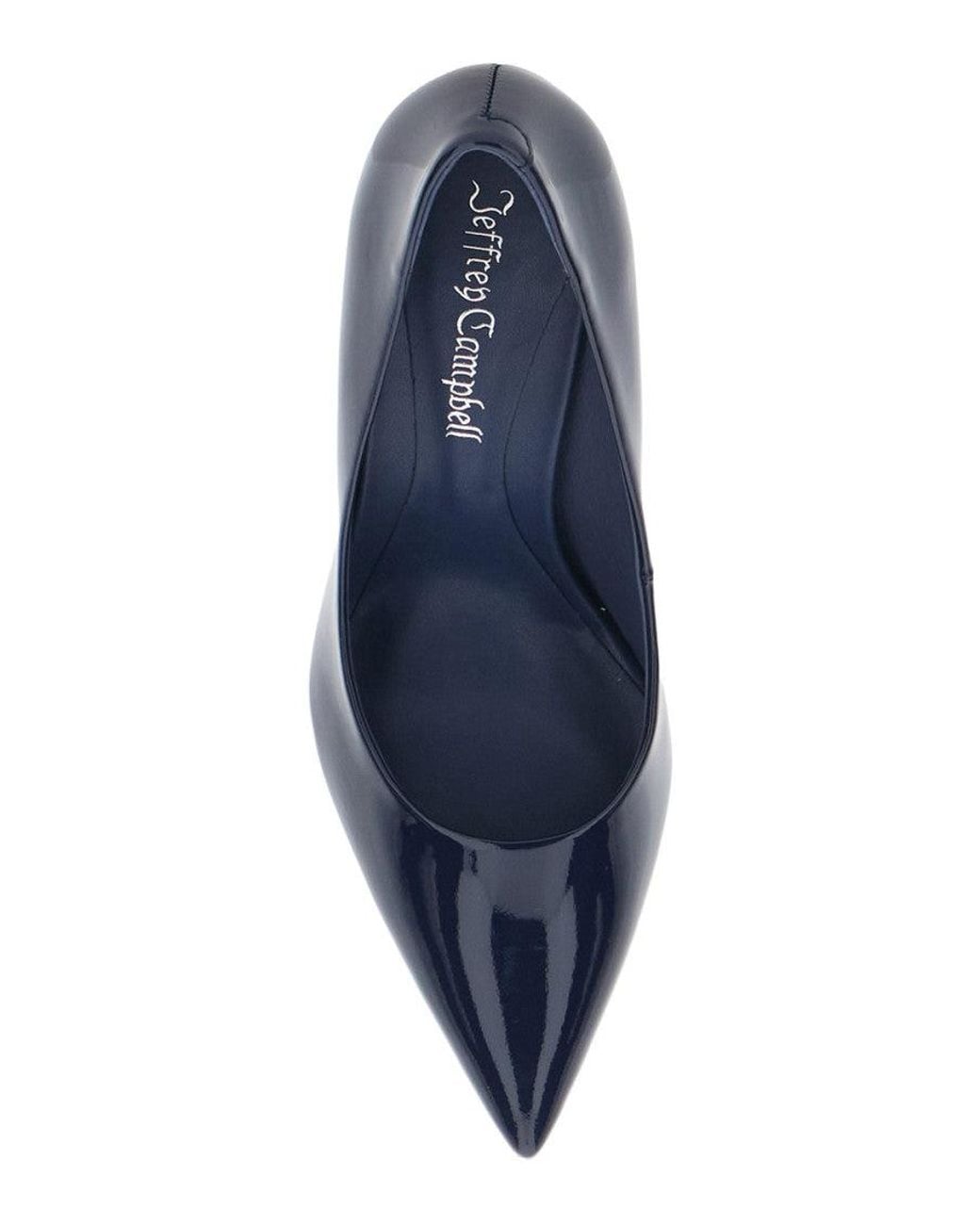 Jeffrey Campbell Blue Pointed-Toe Pumps