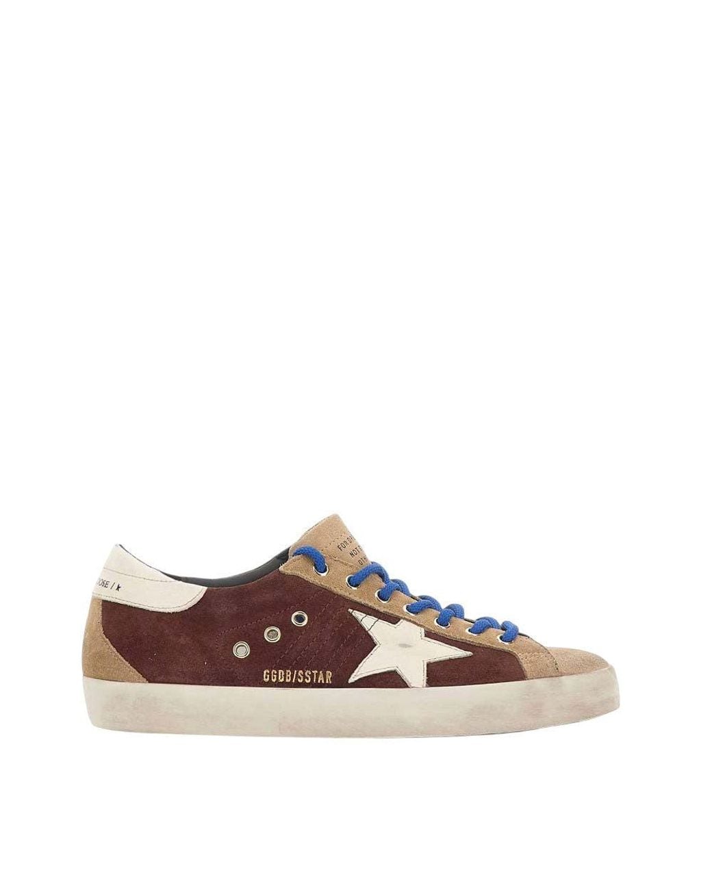 Golden Goose Deluxe Brand Brown Super-Star Sneakers for men
